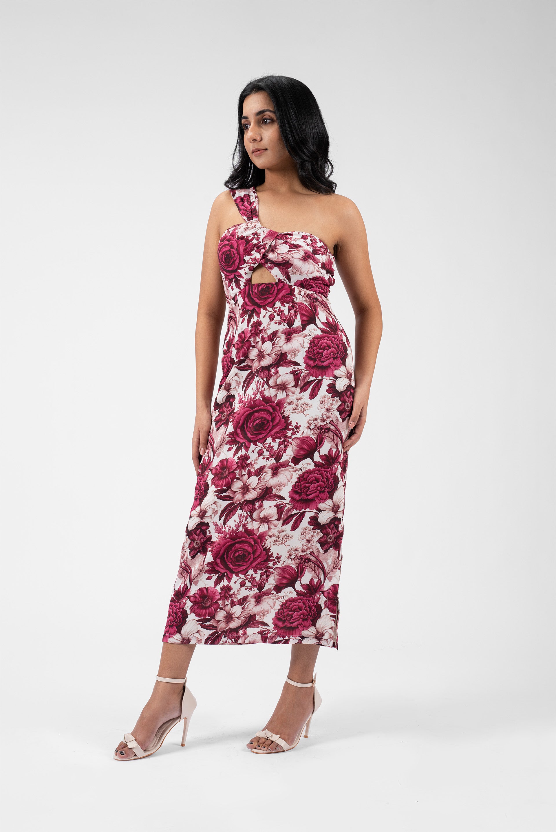Alluring One-Shoulder Dress