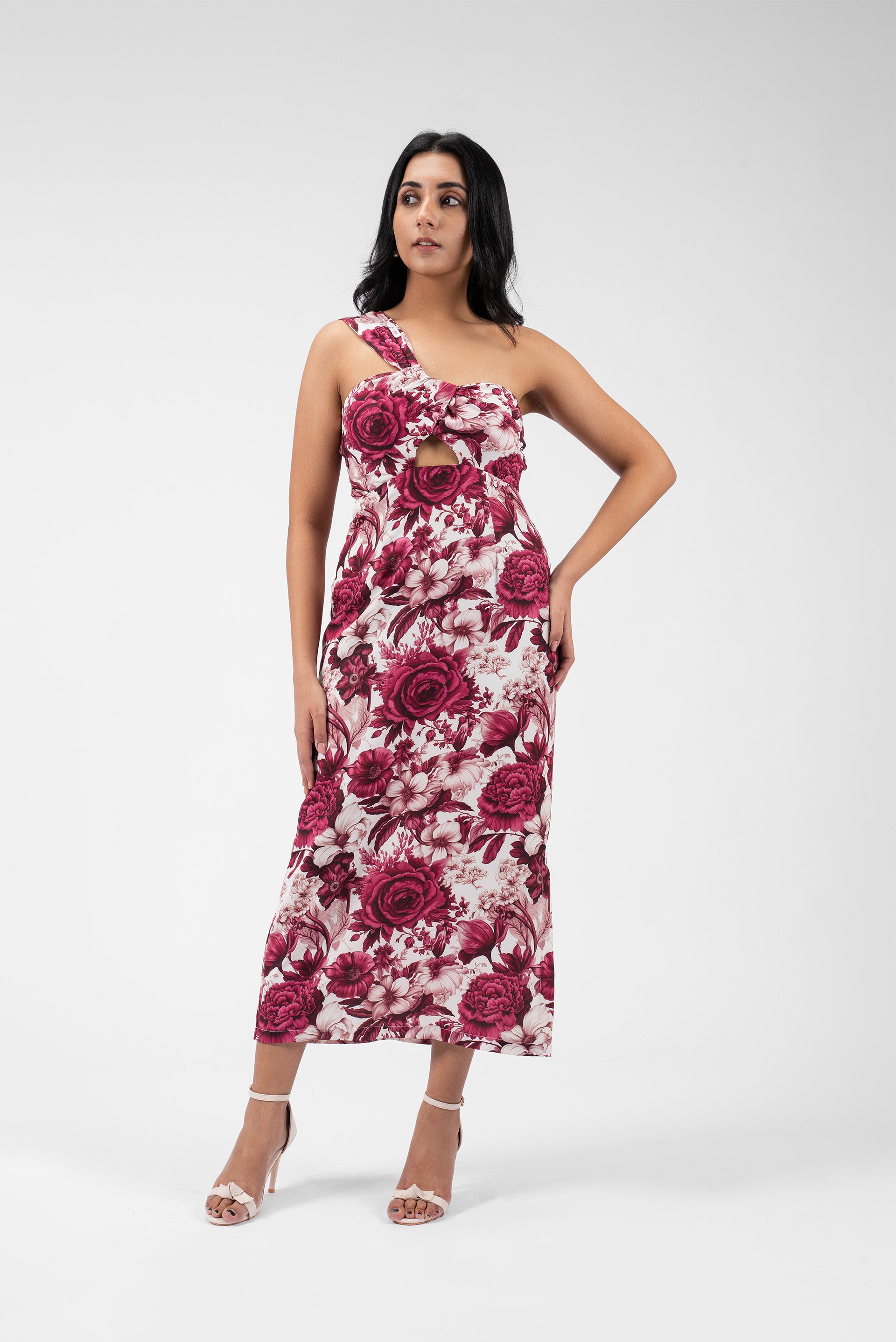 Alluring One-Shoulder Dress