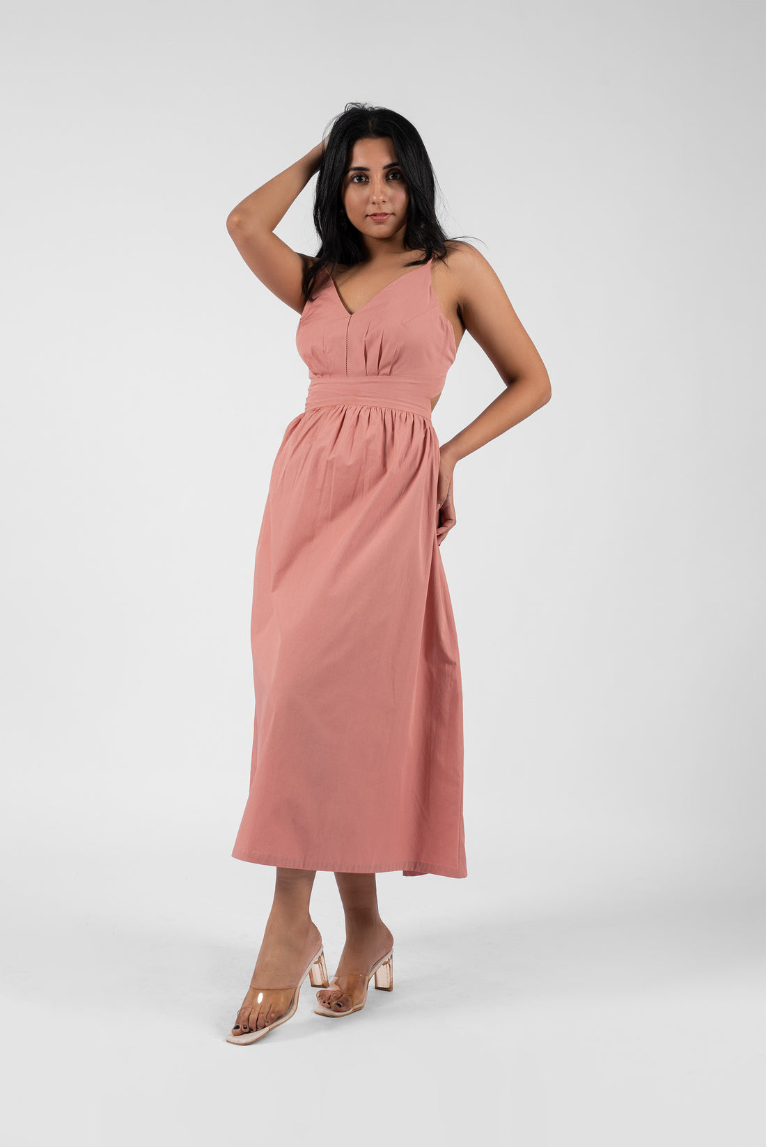 Holiday Beach Backless Dress