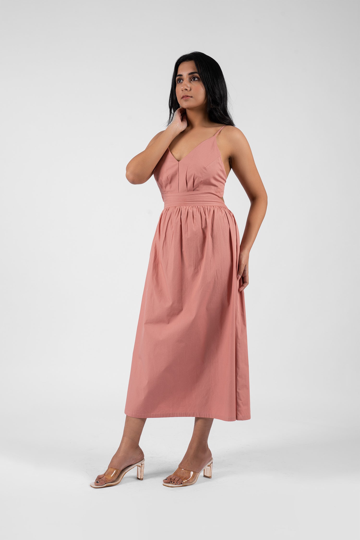 Holiday Beach Backless Dress