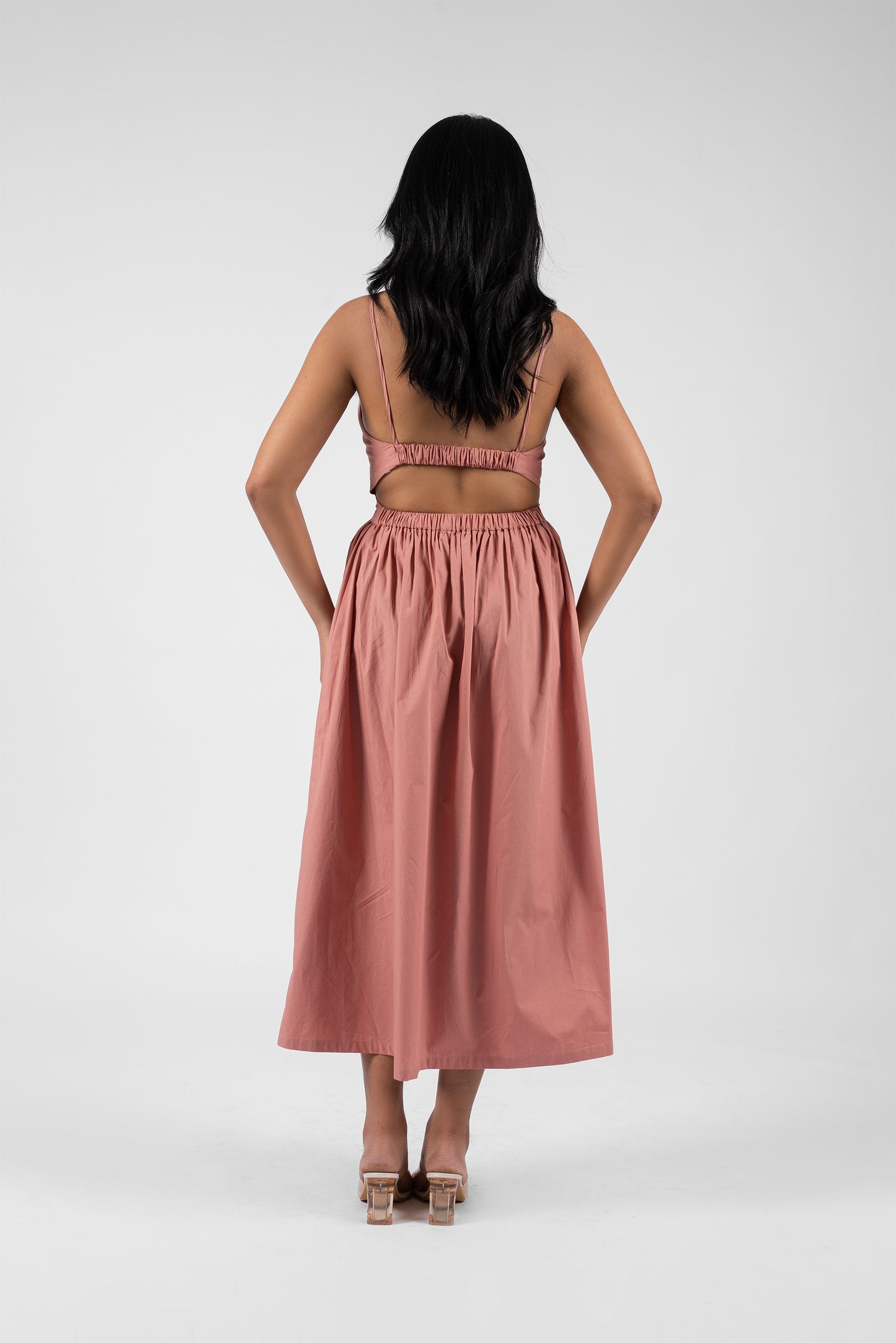 Holiday Beach Backless Dress