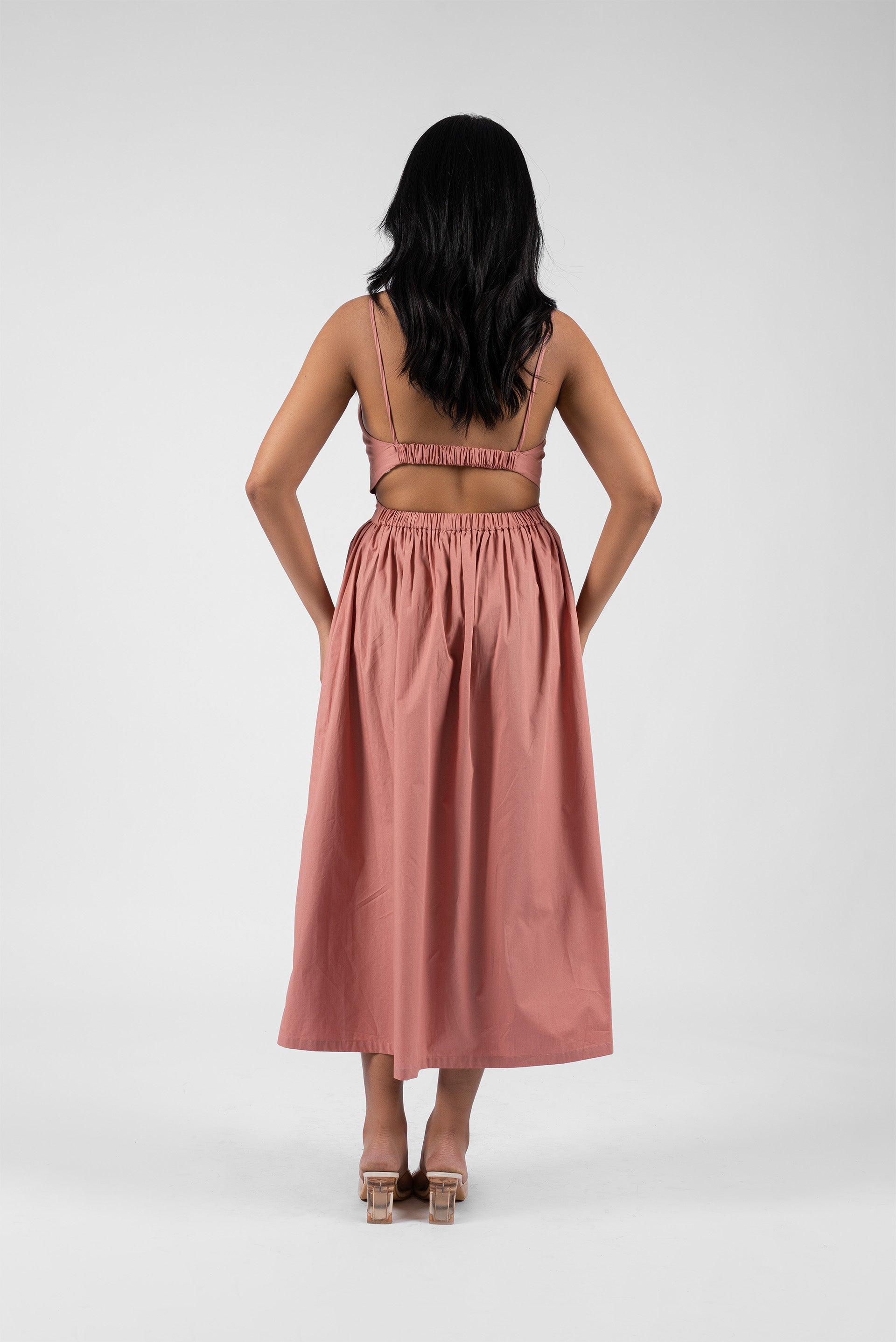 Holiday Beach Backless Dress