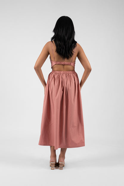 Holiday Beach Backless Dress